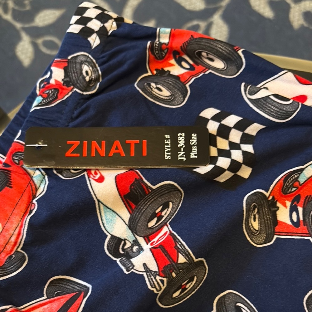 Red and Blue Lobster Print Leggings